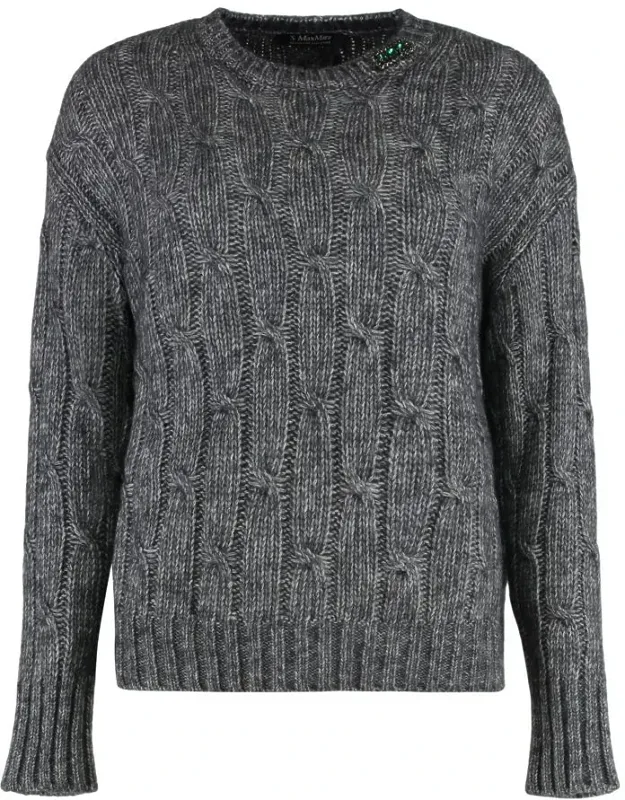 Cabaret Cotton Blend Crew-neck Sweater