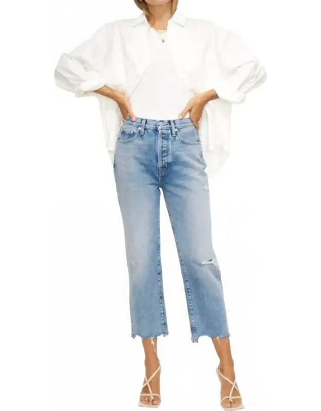 Cassie Super High Rise Crop Jeans