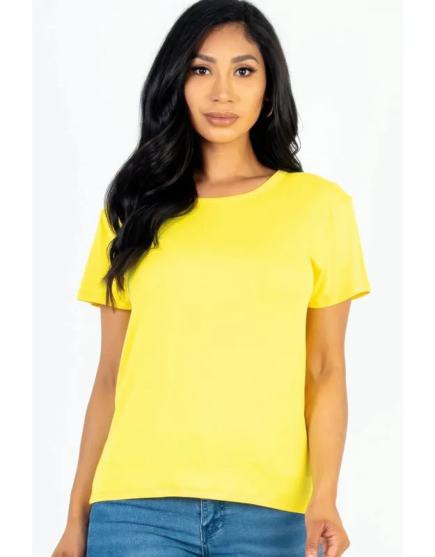 Basic Short Sleeve T-shirt