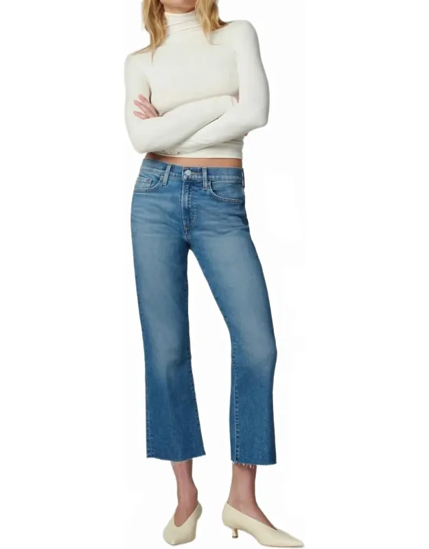 High Rise Straight Leg Jeans