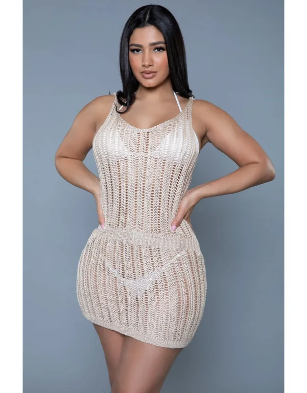 Crochet Mini Dress