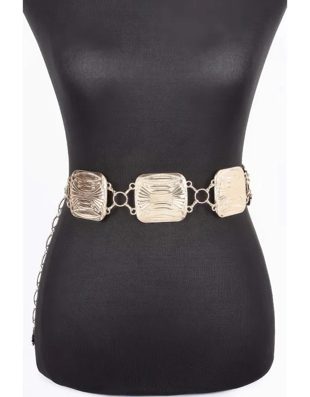 Multi Metal Chain Belt