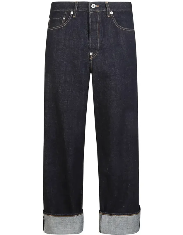 Turn Up Wide Fit Jeans