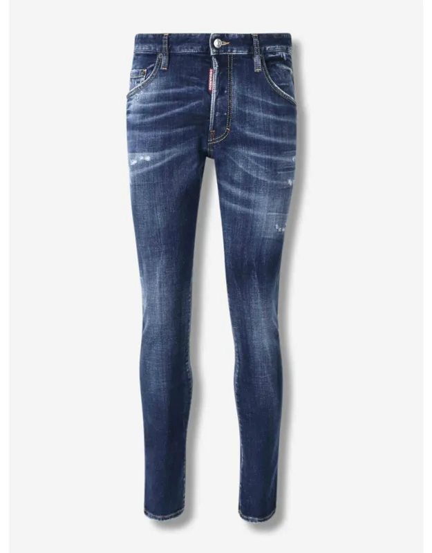 Dsquared2 Slim Jeans - High-quality Denim, Mid-rise Waist