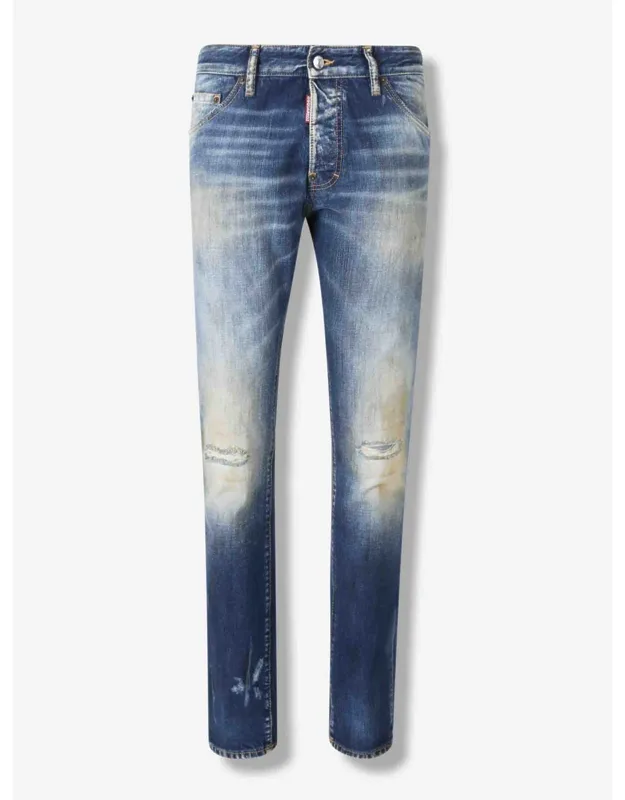 Dsquared2 Slim Fit Denim With Durable Design