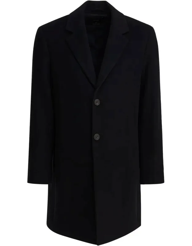 Classic Coat In Italian Wool Blend