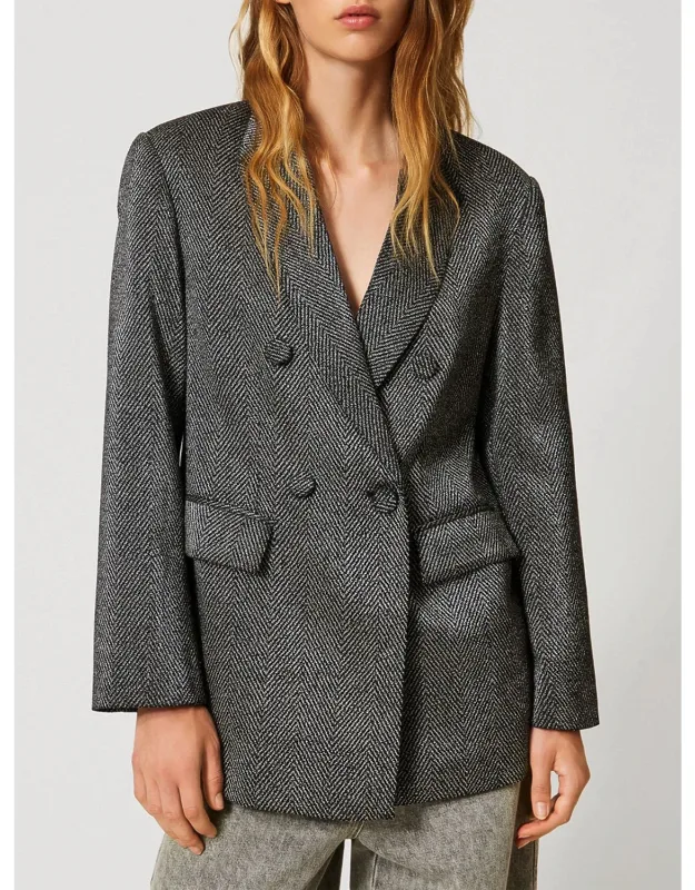 Blazer With Elegant Design