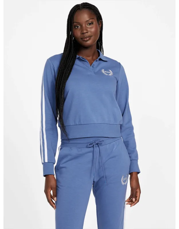 Active Terry Polo Sweater