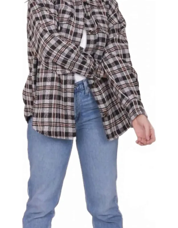 Flannel Shirt Jacket