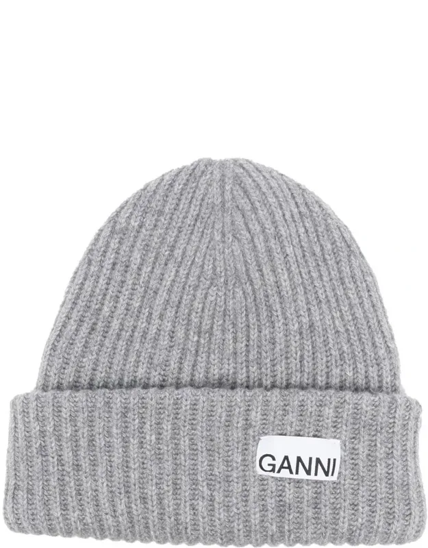 Wool Ribbed Beanie
