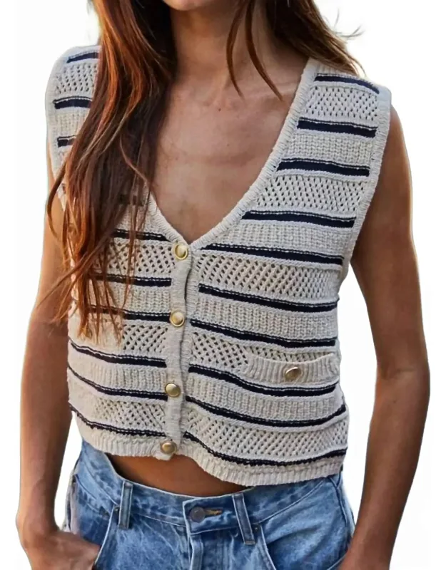 Knit Sweater Vest