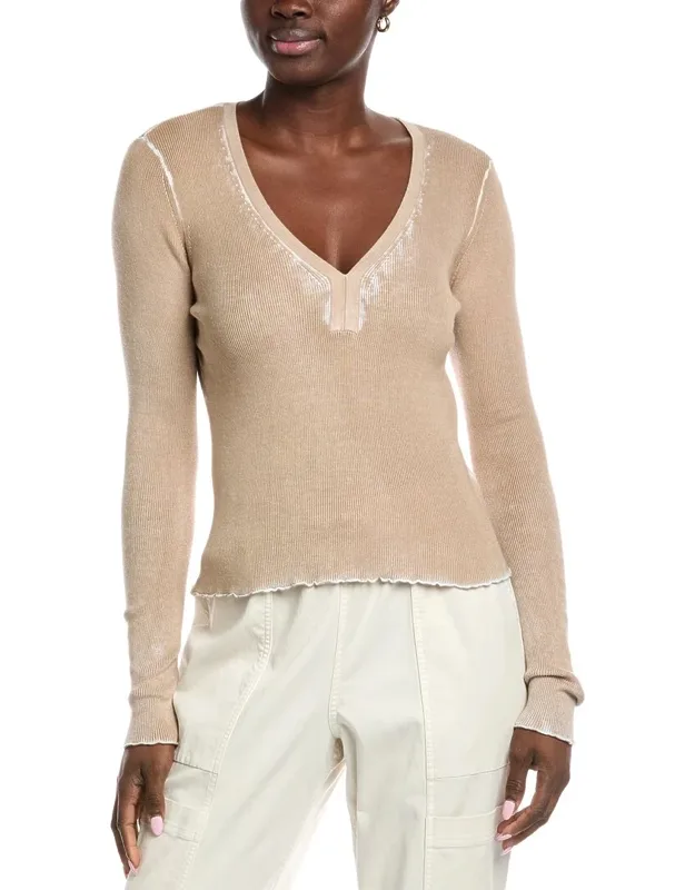 Inked V-neck Sweater