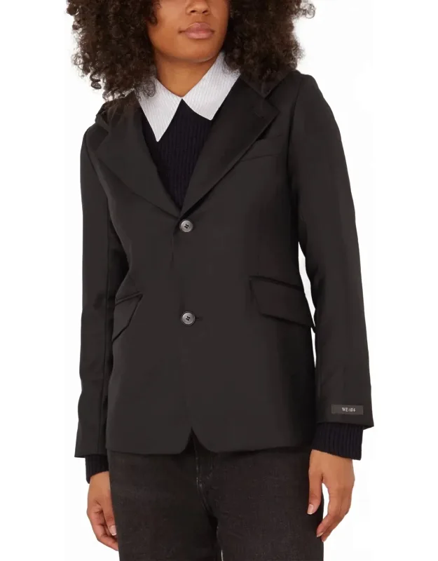 Hooded Blazer