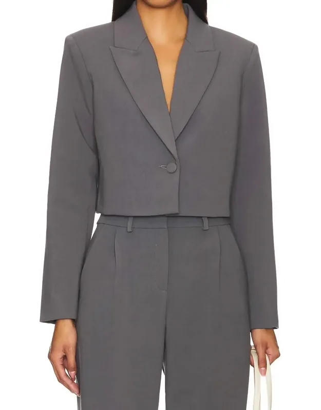 Cropped Blazer