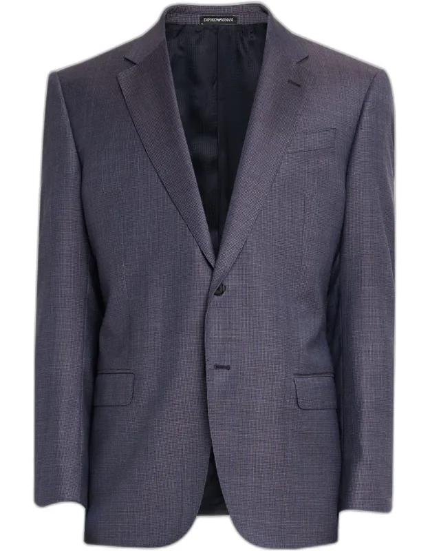 G Line Super 130s Pinwheel Sport Coat