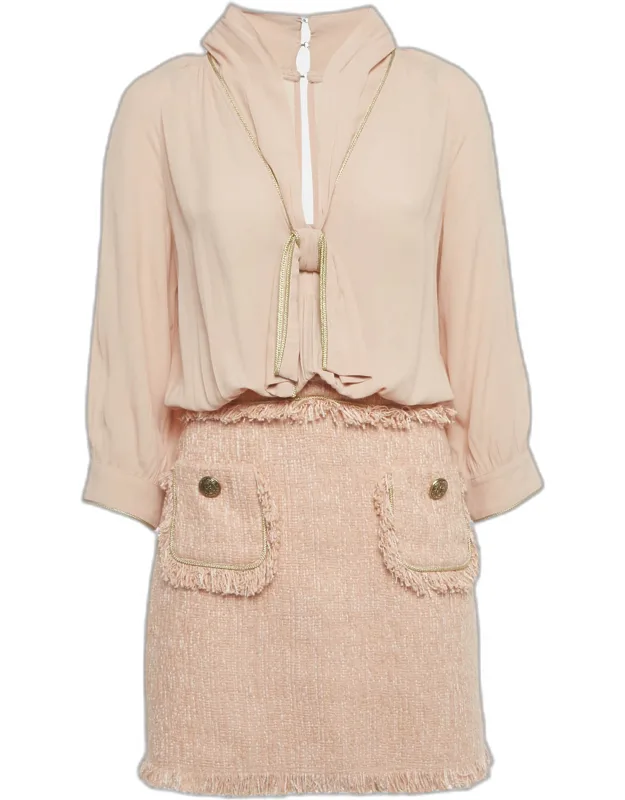 Detachable Blouse Mini Dress