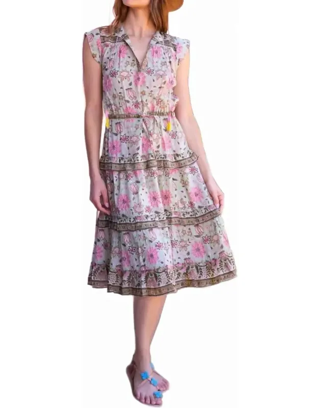 Audrina Midi Dress