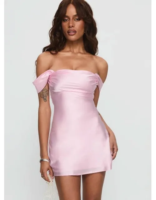 Off The Shoulder Mini Dress