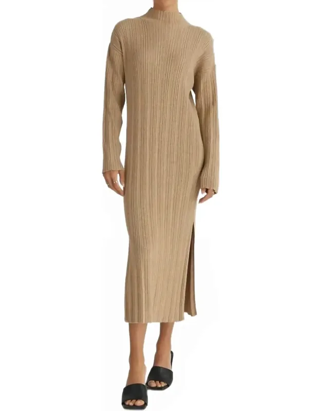 Turtleneck Sweater Dress