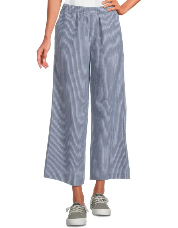 Crop Wide Leg Pants
