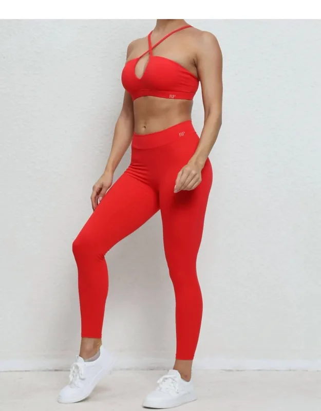 Pull On V Back Leggings