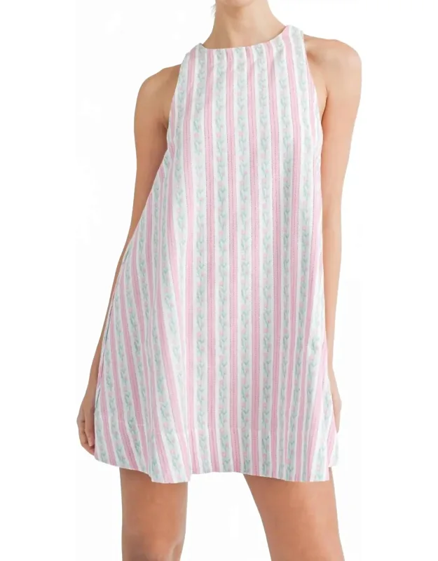 Patchwork Mini Dress