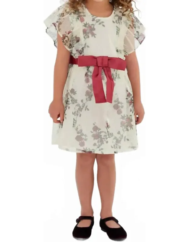 Tulle Rose Dress