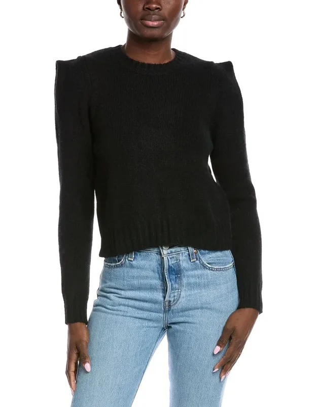 Pleated Cashmere Sweater
