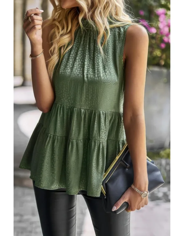 Ruffled Hem Top