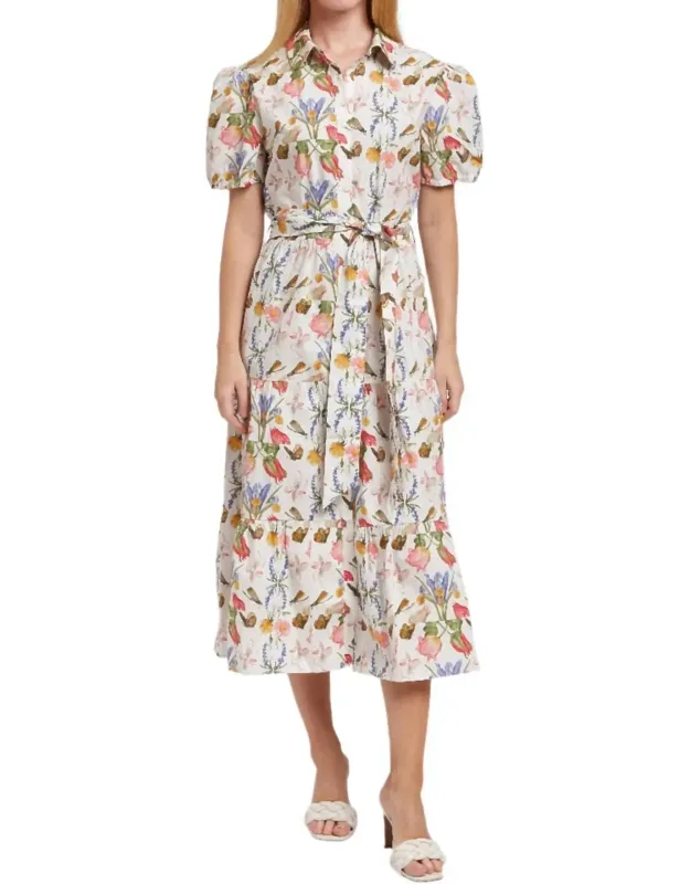 Chloe Dress In Garden Symphony