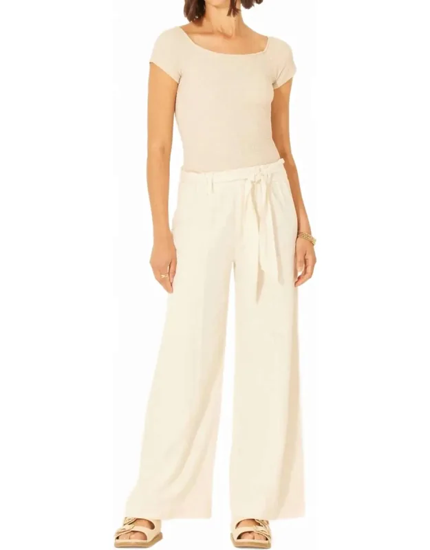Tie Front Pants