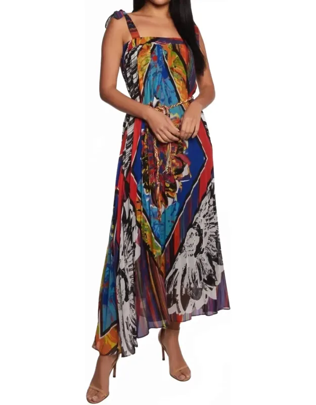 Ribbon Romance Maxi Dress