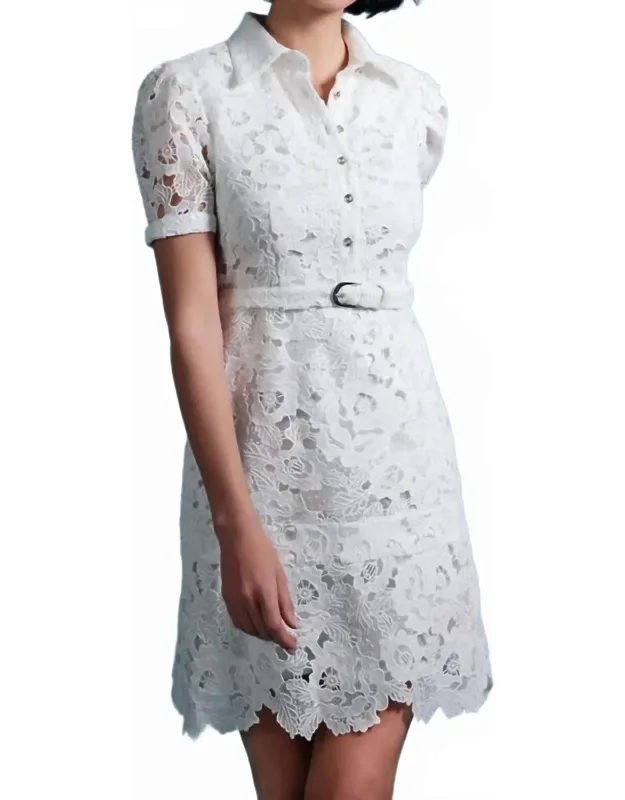 Guipure Lace Dress