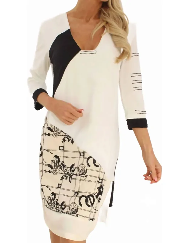 Colorblock Dress