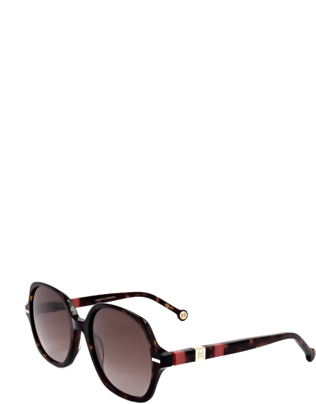 55mm Havana Red Sunglasses