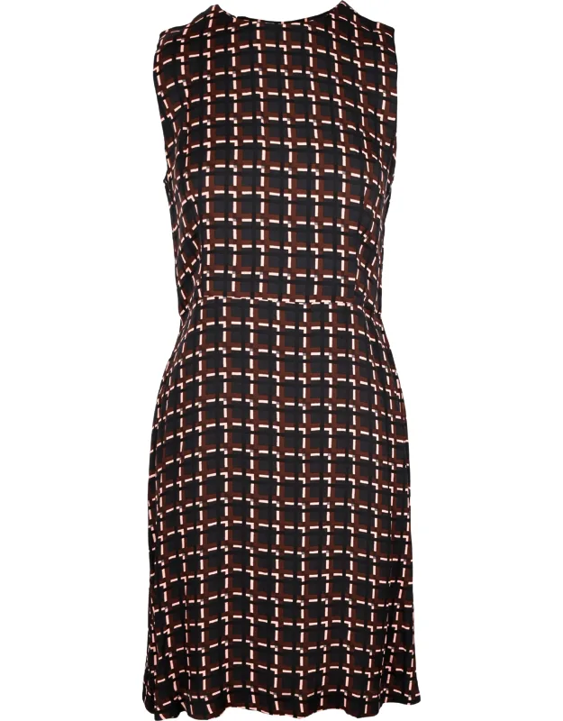 Plaid Printed Dress