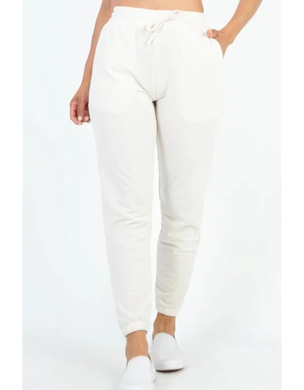 French Terry Joggers