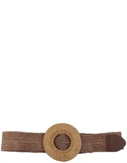 Modern Straw Round Belt