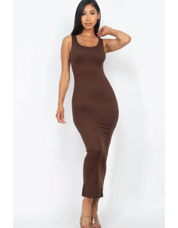 Solid Basic Maxi Dress