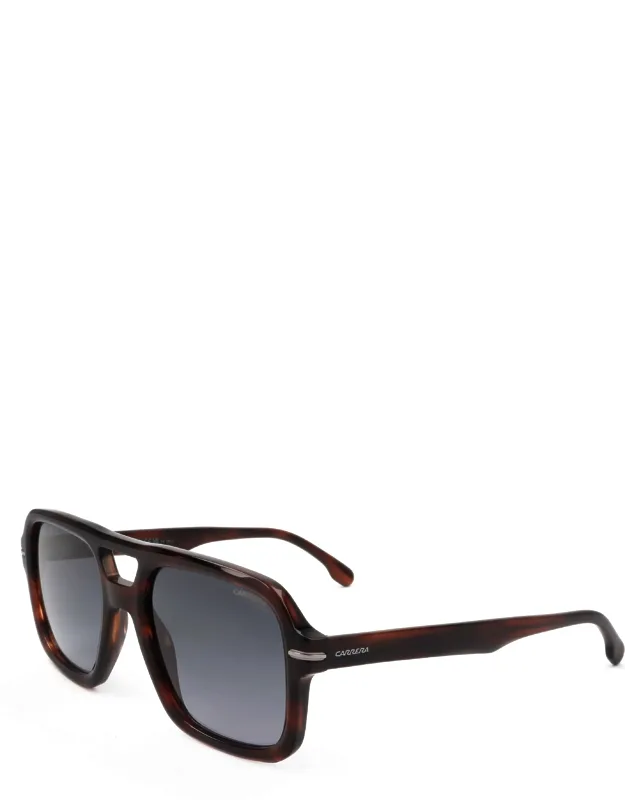 55mm Brown Horn Sunglasses