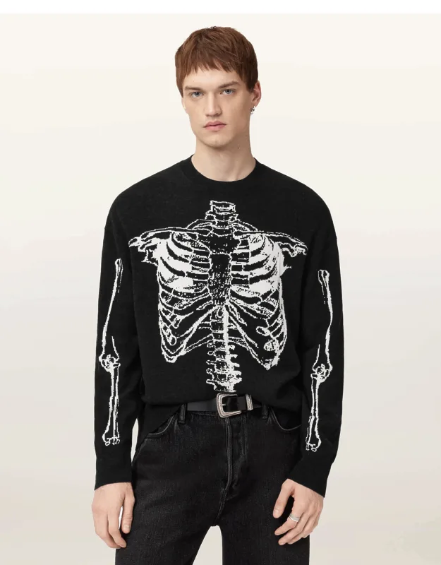 Skelli Crew Neck Wool Sweater