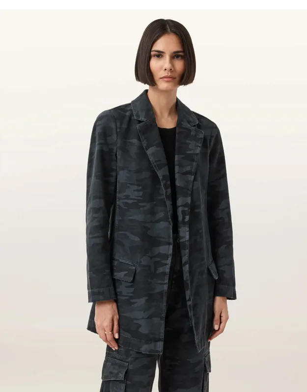 Lightweight Tri Denim Blazer
