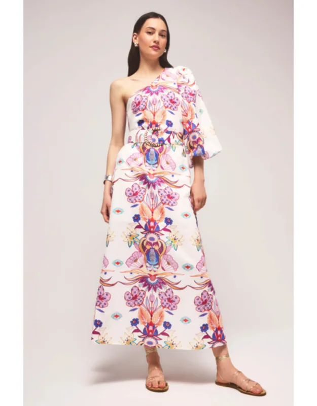 Kenna Dress With Optional Raffia D-ring Belt