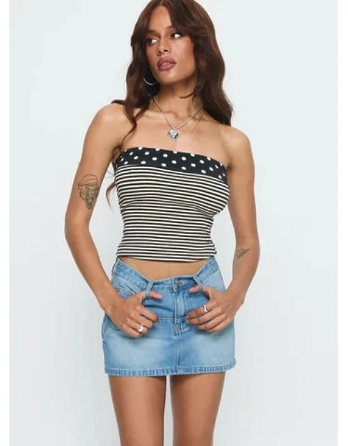 Denim Mini Skirt