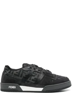 Fendi Match Sneakers With Ff-logo Embroidery