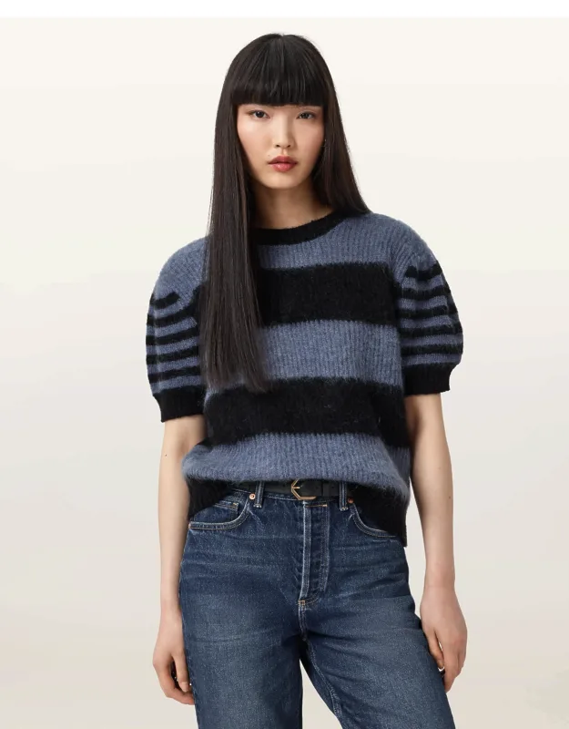 Striped Knitted T-shirt
