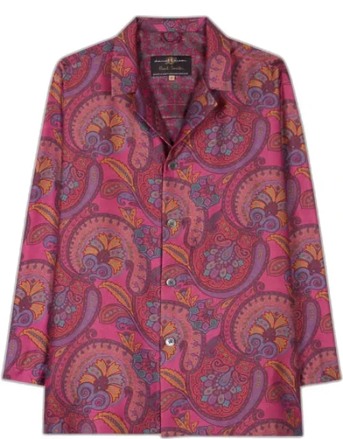 Paisley Silk Pyjama Shirt