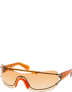 Sunglasses Shield Rimless