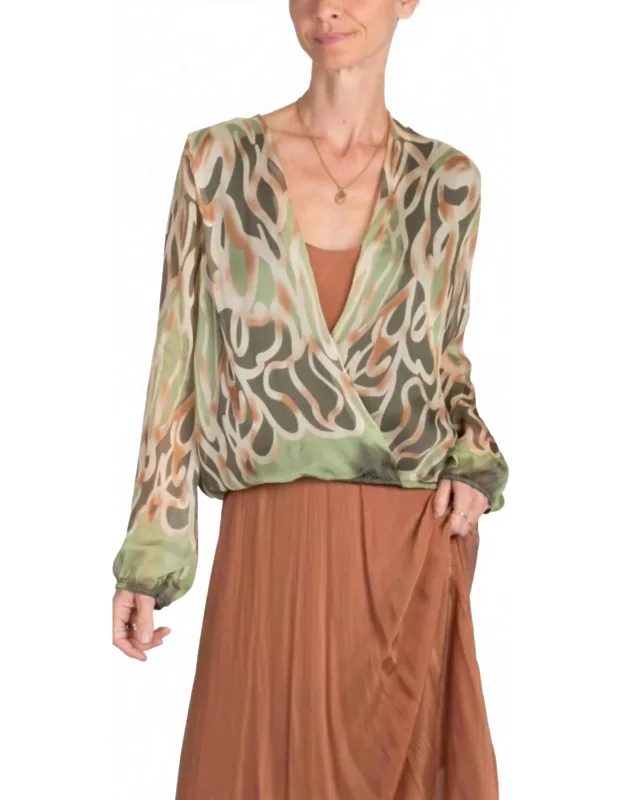 Abstract Blouse