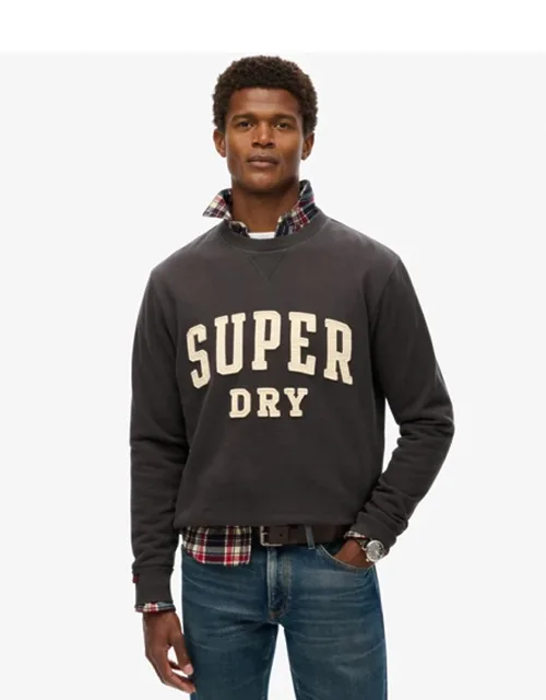 Superdry Vintage Athletic Crew Sweatshirt - Relaxed Fit, Classic Fit